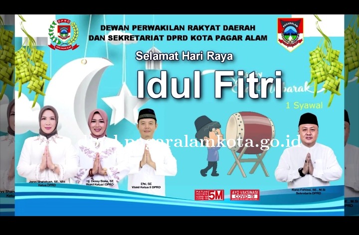 Selamat Hari Raya Idul Fitri 1 Syawal 1443