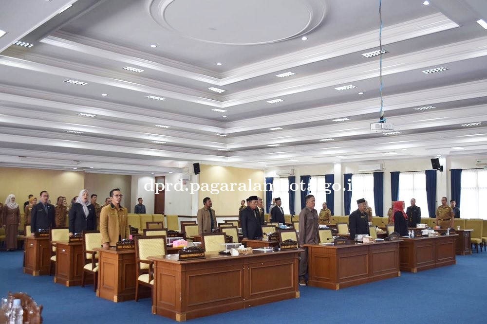 Pembukaan Rapat Paripurna V Sidang Kesatu