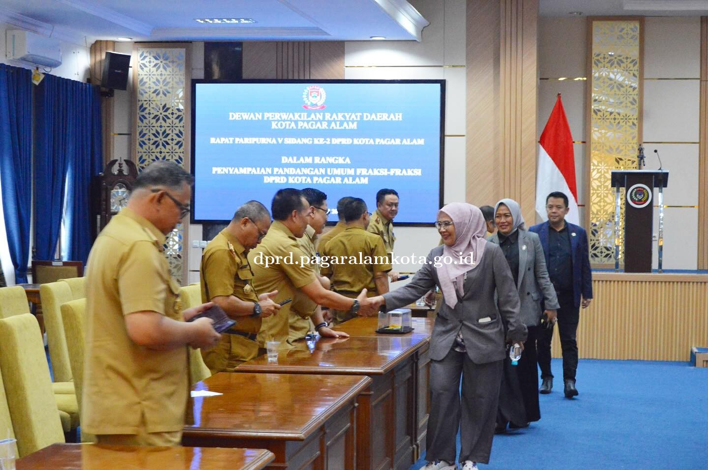 Rapat Paripurna V (lima) Sidang Ke-2 (dua) DPRD Kota Pagar Alam Masa Persidangan Tahun 2024 