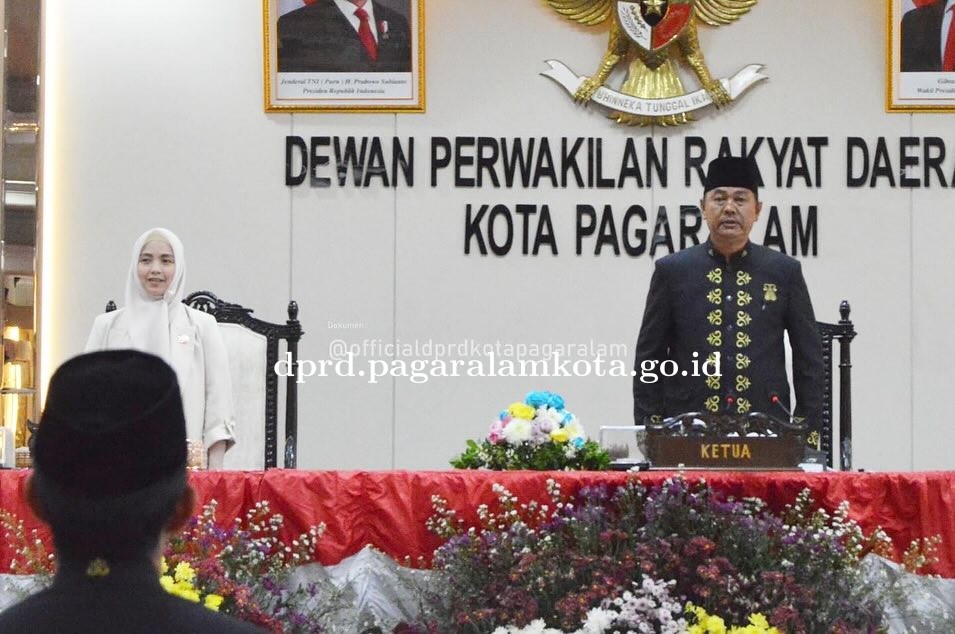 Rapat Paripurna IX (sembilan) Sidang Ke-2 DPRD Kota Pagar Alam tahun sidang 2025