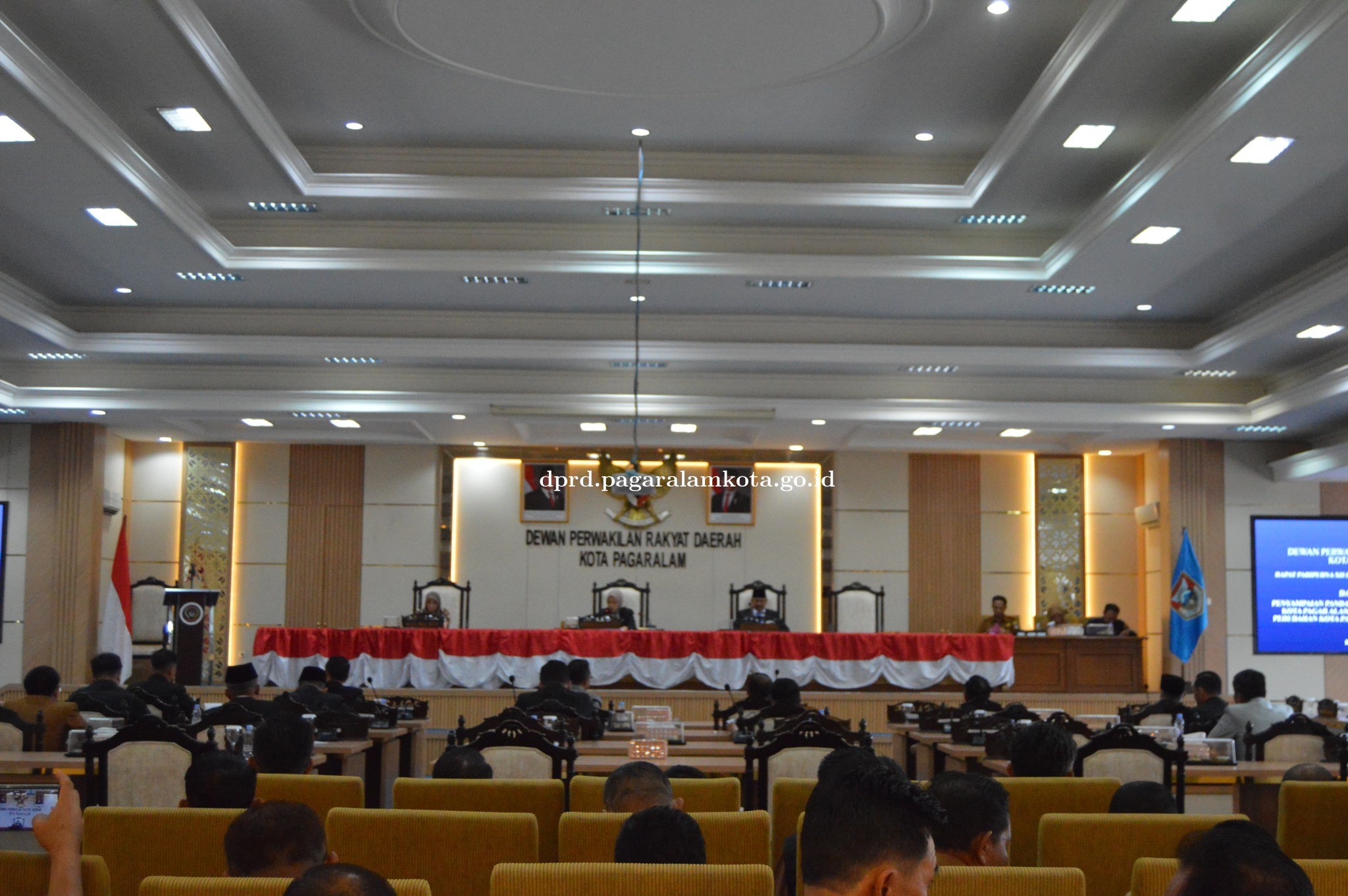 Rapat Paripurna XII sidang kedua DPRD Kota Pagar Alam 