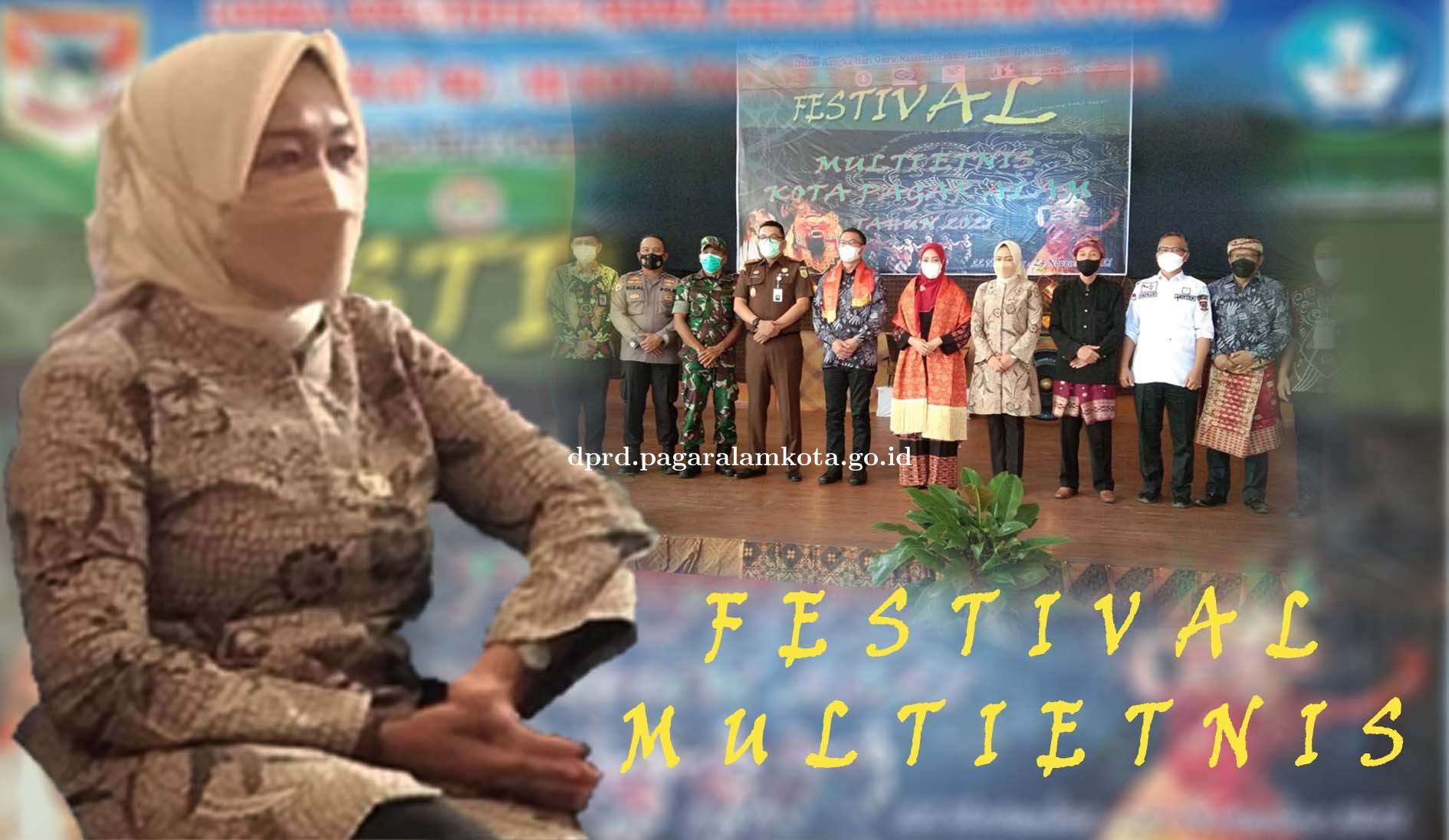 WAKIL KETUA II DPRD HADIRI FESTIVAL MULTIETNIS